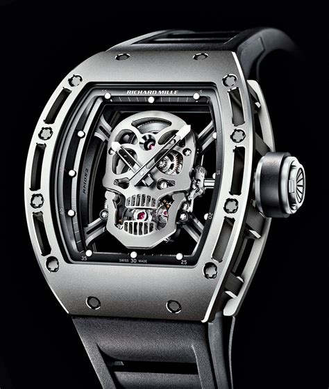 tourbillon skull watch replica|richard mille skeleton skull watch.